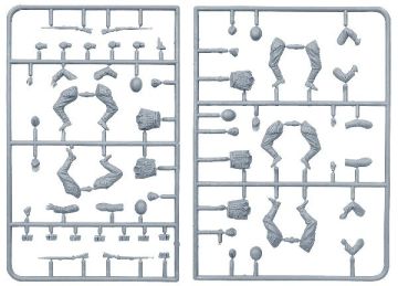 1/35 German Artillery Crew Riders