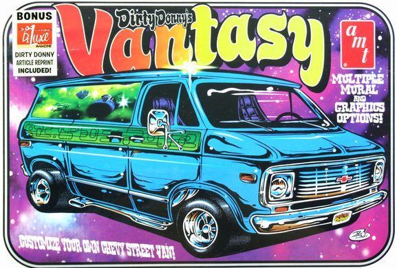 1/25 Dirty Donny Chevy Van
