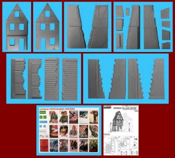 1/35 German Village House