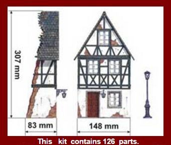 1/35 German Village House