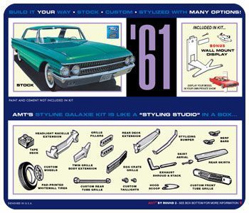 1/25 1961 Ford Styline