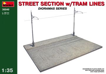 1/35 Street Section with Tramline