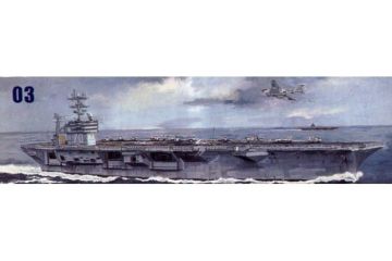 1/500 U.S. Aircraft Carrier CVN70 Carl Wilson