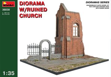 1/35 Diorama w/Ruines Church