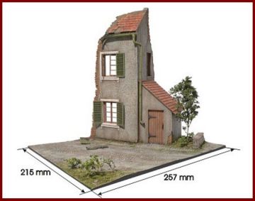 1/35 Diorama w'Normandy House