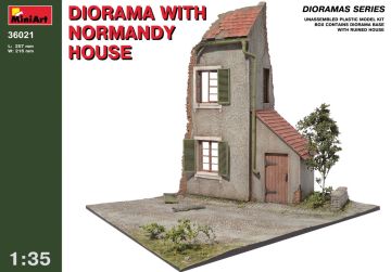 1/35 Diorama w'Normandy House