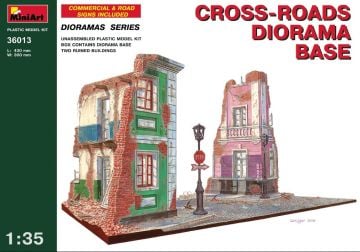 1/35 Cross-roads Diorama Base