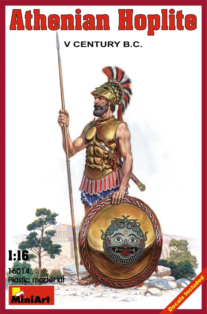 1/16 Athenian Hoplite. V c. B.C.