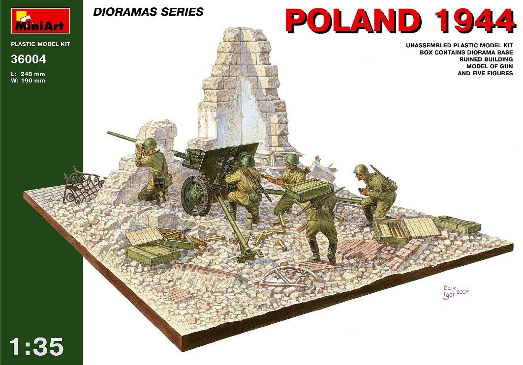 1/35 Poland 1944. Soviet Artillery.