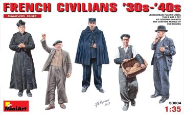 1/35 French Civilians '30s-'40s