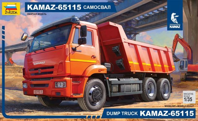 1/35 Kamaz 65116 Dump Truck