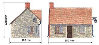 1/35 French Village House