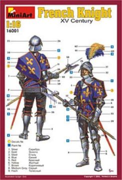 1/16 French Knight. XV Century