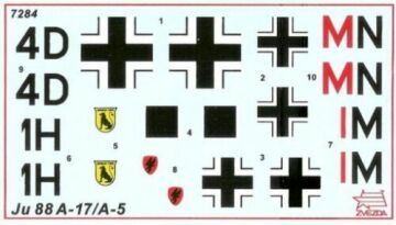 1/72 Junkers JU88 A5/A17