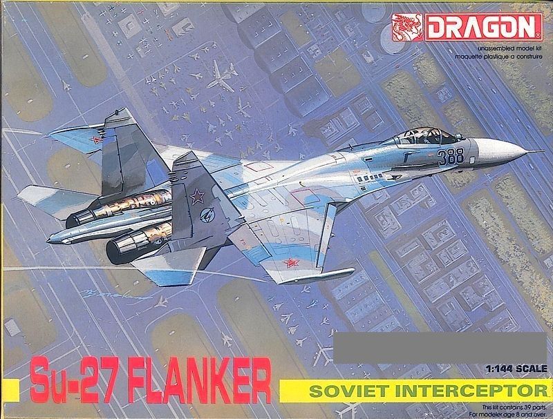 1/144 SU 27 FLANKER DML NO: