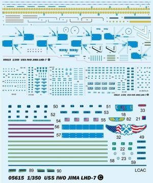1/350 USS Iwo Jima LHD-7