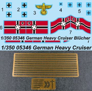 1/350 German Heavy Cruiser Blucher