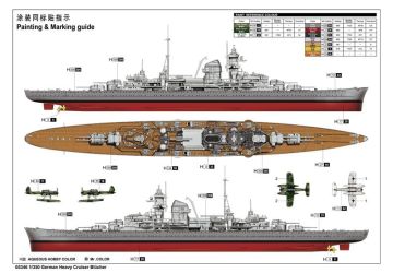 1/350 German Heavy Cruiser Blucher