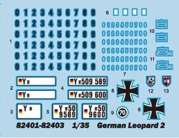 1/35 German Leopard 2 A4 tank