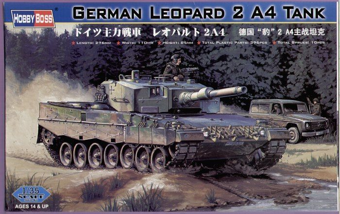1/35 German Leopard 2 A4 tank