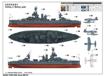 1/350 USS New Texas BB-35