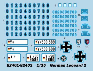 1/35 German Leopard 2 A6EX tank