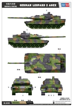 1/35 German Leopard 2 A6EX tank