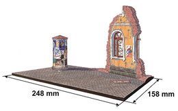 1/35 Russian street w/advertising column/B11203