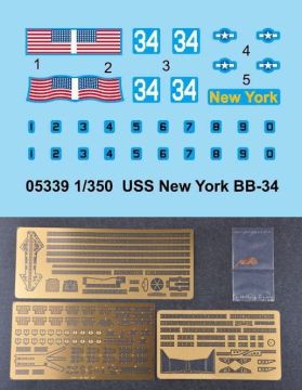 1/350 USS New York BB-34
