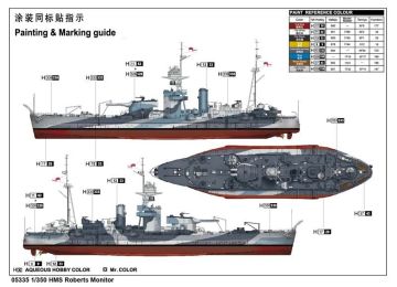 1/350 HMS Roberts Monitor