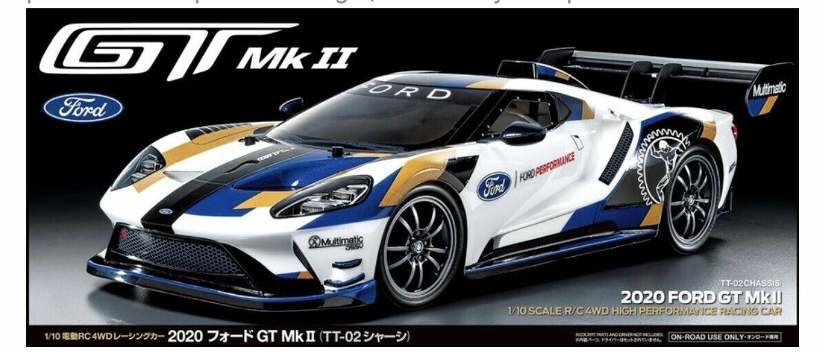 1/10 Ford GT Mk.II 2020 (TT-02)