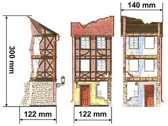 1/35 Normandy City Building