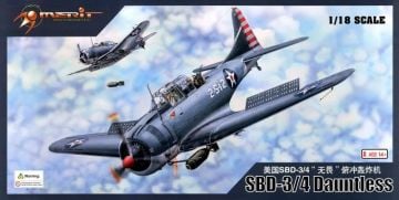 1/18 SBD-3/4 Dauntless Assy. Kit (Merit)