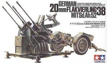 TAM35091   Ger. 2 Cm Flakvierling 38