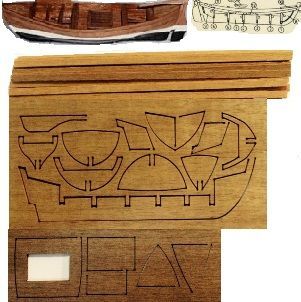 Motor Boat Kit 104mm