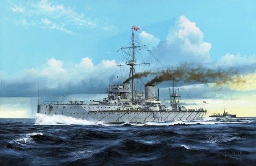 1/350 Battleship HMS Dreadnought 1907
