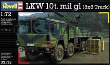 1/72 03172 MAN 10t mil gl 8x8 truck