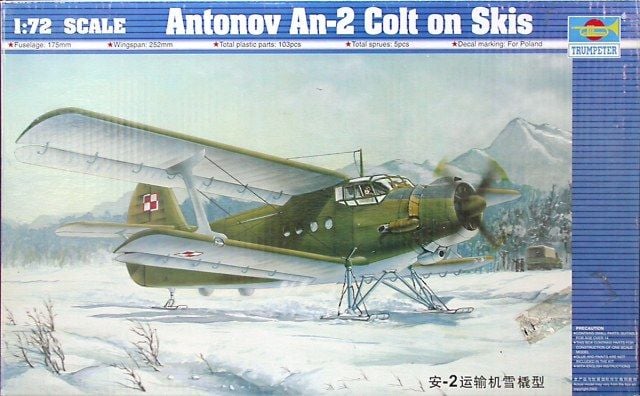 1/72 ANTONOV AN-2 ON SKIS