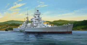 1/350 German Cruiser Admiral Hipper 1941
