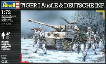 1/72 Tiger I Ausf. E & Deut.Infanterie  03161