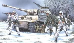 1/72 Tiger I Ausf. E & Deut.Infanterie  03161