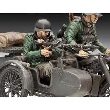 1/35 Revell 03090 Revell German Motorcycle R12 WITH SIDECAR
