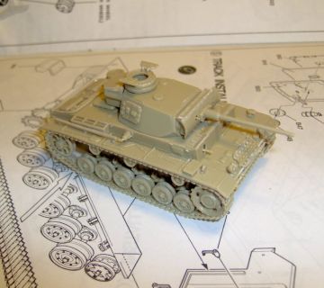 1/72 03133 WWII German PzKpfw III. Ausf.L