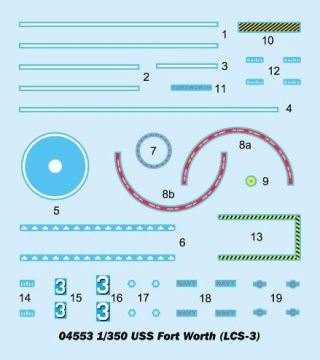 1/350 USS Fort Worth (LCS-3)