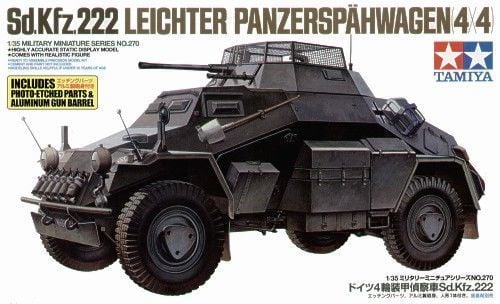 Sd.Kfz.222 w/Photo Etched Parts