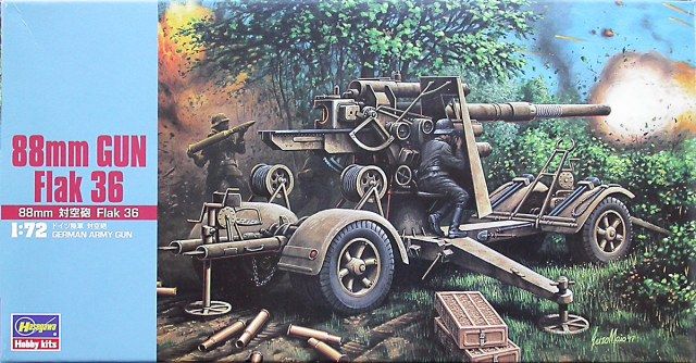 1/72 88MM GUN FLAK 36 31138