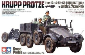 Krupp Towing Truck w/37mm Pak