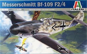 1:72 MESSERSCHMITT BF-109 F2/4 WWII Aircraft