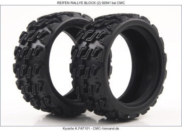 92941 DIS - FAT101 TIRE(RALLY BLOCK)