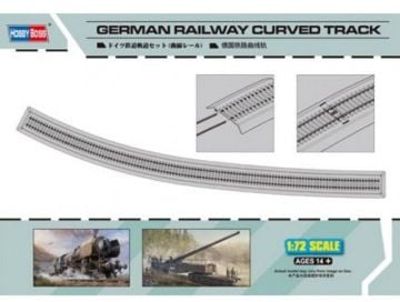 1/72 German Railway Curved Track